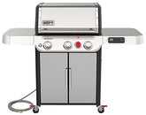 Weber GENESIS SX-325s Series 37500001 Smart Gas Grill, 39,000 Btu, Natural Gas, 3-Burner, Enclosed Cabinet Storage